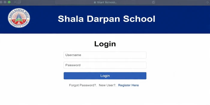 शाला दर्पण स्कूल लॉगिन