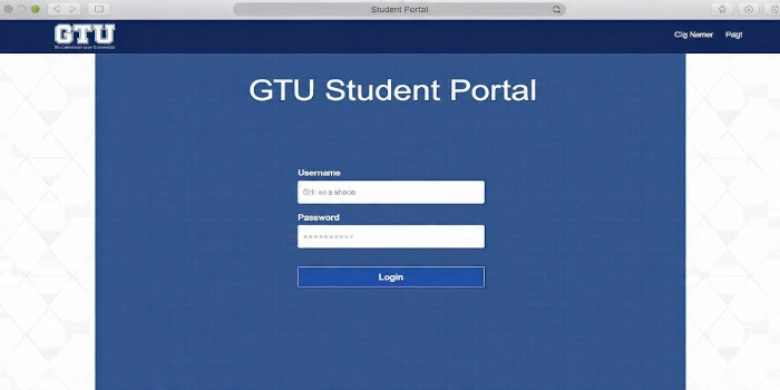 GTU Student Portal Login